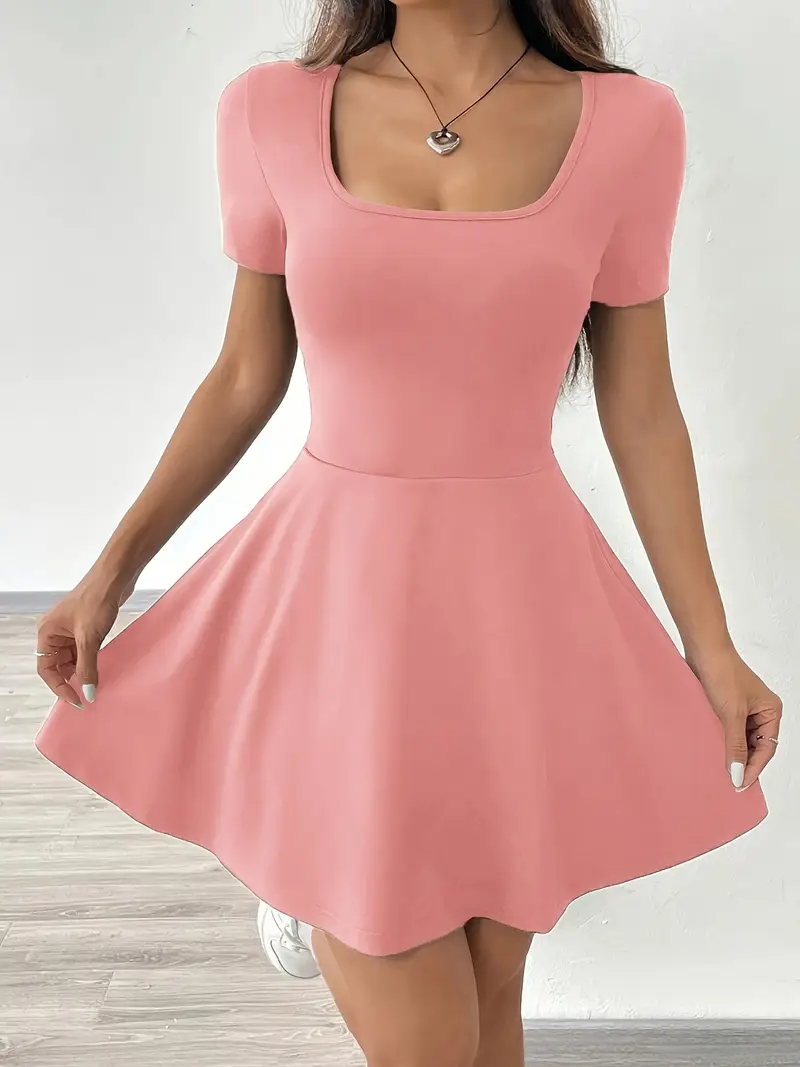 Gudrun – Schickes Skaterkleid mit integrierten Shorts und Tasche - Image 15