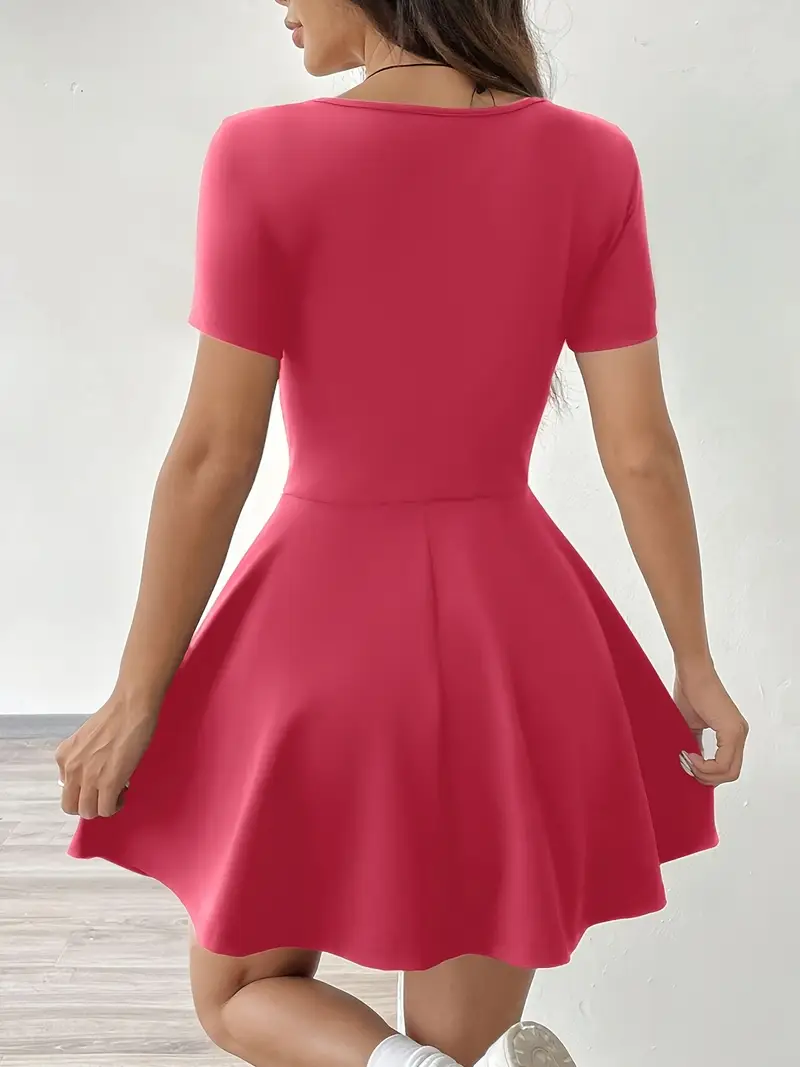 Gudrun – Schickes Skaterkleid mit integrierten Shorts und Tasche - Image 32