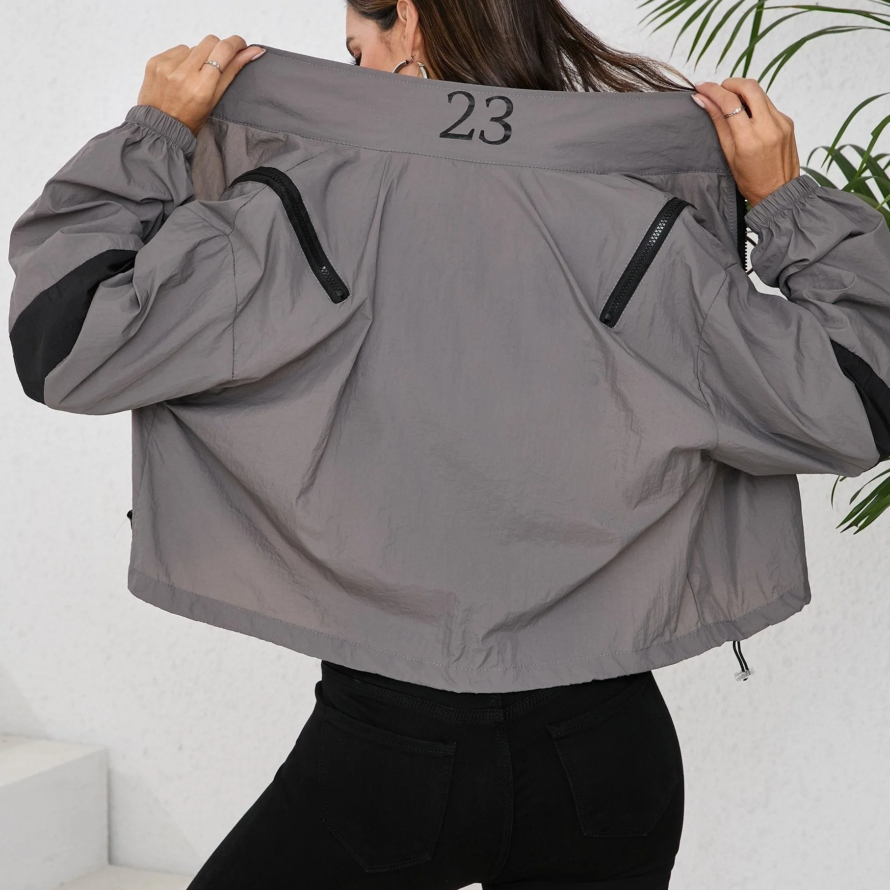 Gudula | Sportliche Windbreaker Jacke - Image 10