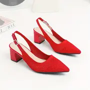 Hailey - Atmungsaktive Strickschuhe mit spitzer Zehe und Knöchelriemen - Image 3