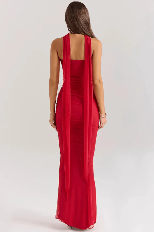 Hanna | Damen Trägerloses Corsagen Maxikleid Raffung – Korsett Maxi Trägerlos 2026 - Image 6