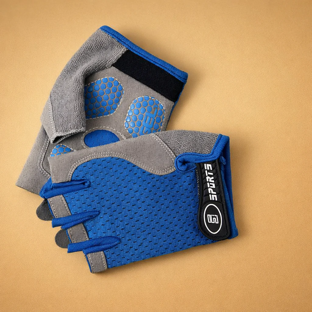 Halbfingerhandschuhe für Radfahren und Outdoor-Aktivitäten – Atmungsaktives und rutschfestes Design - Image 2