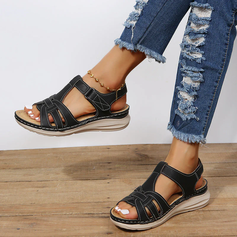 HalluxEase™ – Orthopädische Sandalen zur Ballenzehenkorrektur für Damen - Image 2