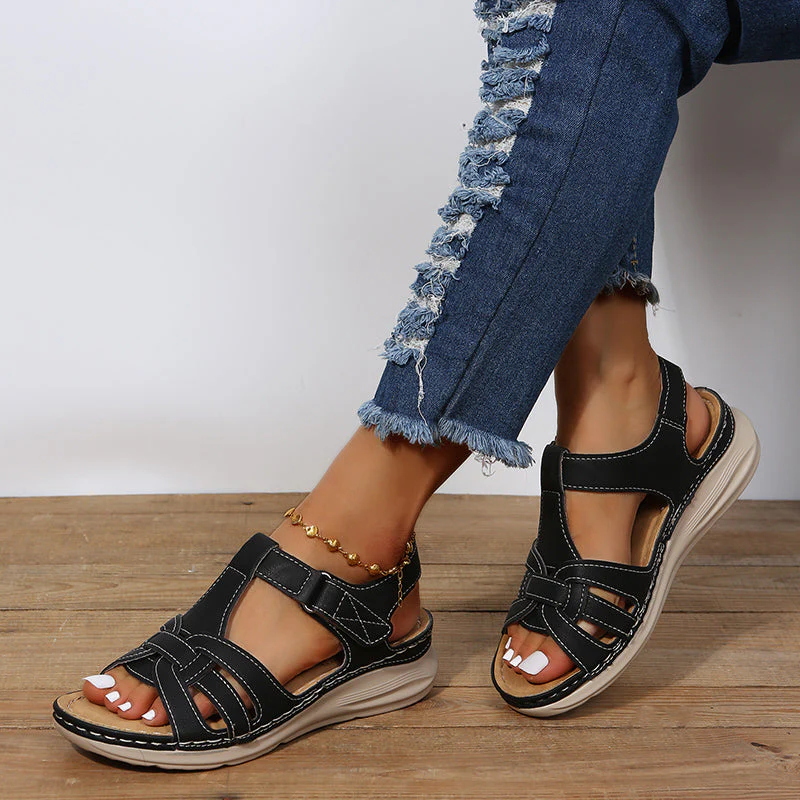 HalluxEase™ – Orthopädische Sandalen zur Ballenzehenkorrektur für Damen - Image 4