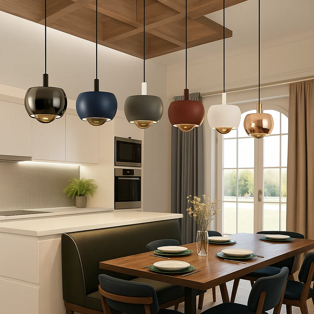 HaloForm – Minimalistische Pendelleuchte mit LED-Licht und elegantem kreisförmigem Design - Image 2