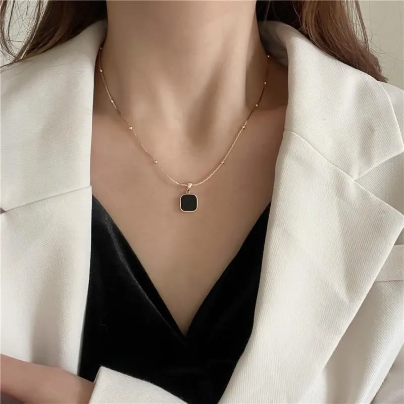 HALSKETTE | GOLD ONYX - Image 2