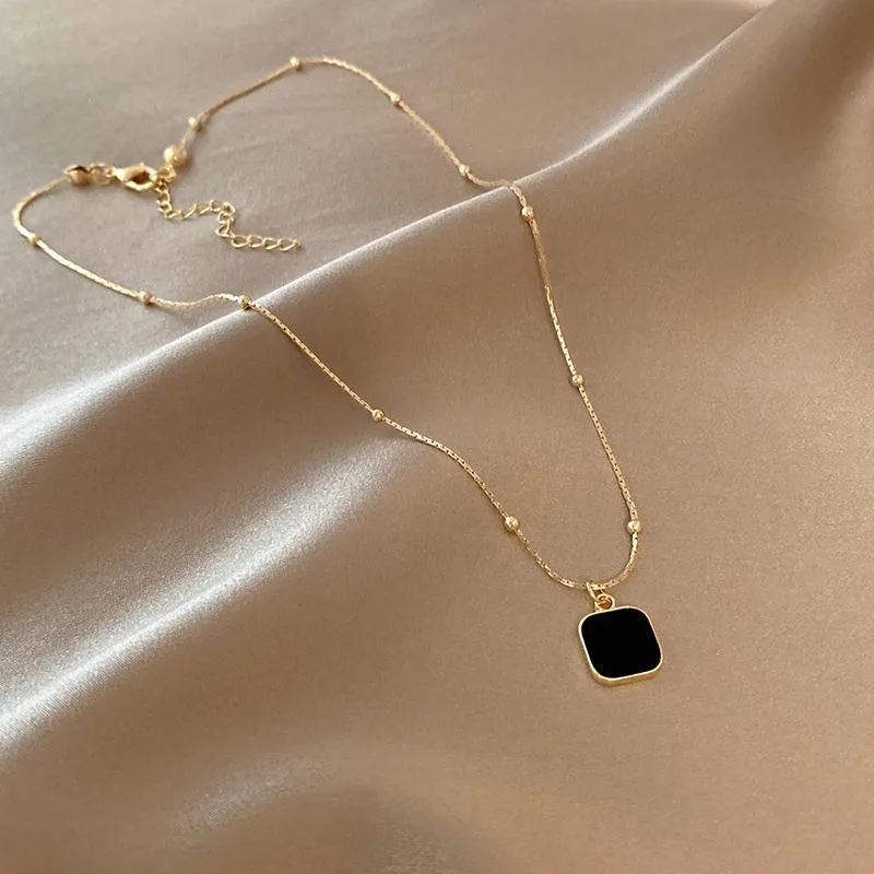 HALSKETTE | GOLD ONYX - Image 3