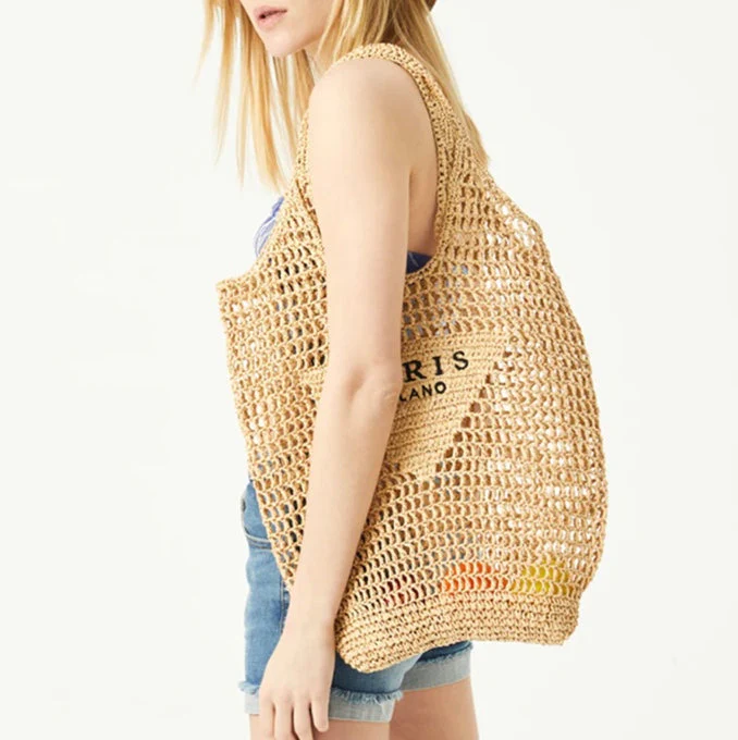 Handgewebte Strandtasche für Damen – schickes und strapazierfähiges Design - Image 2