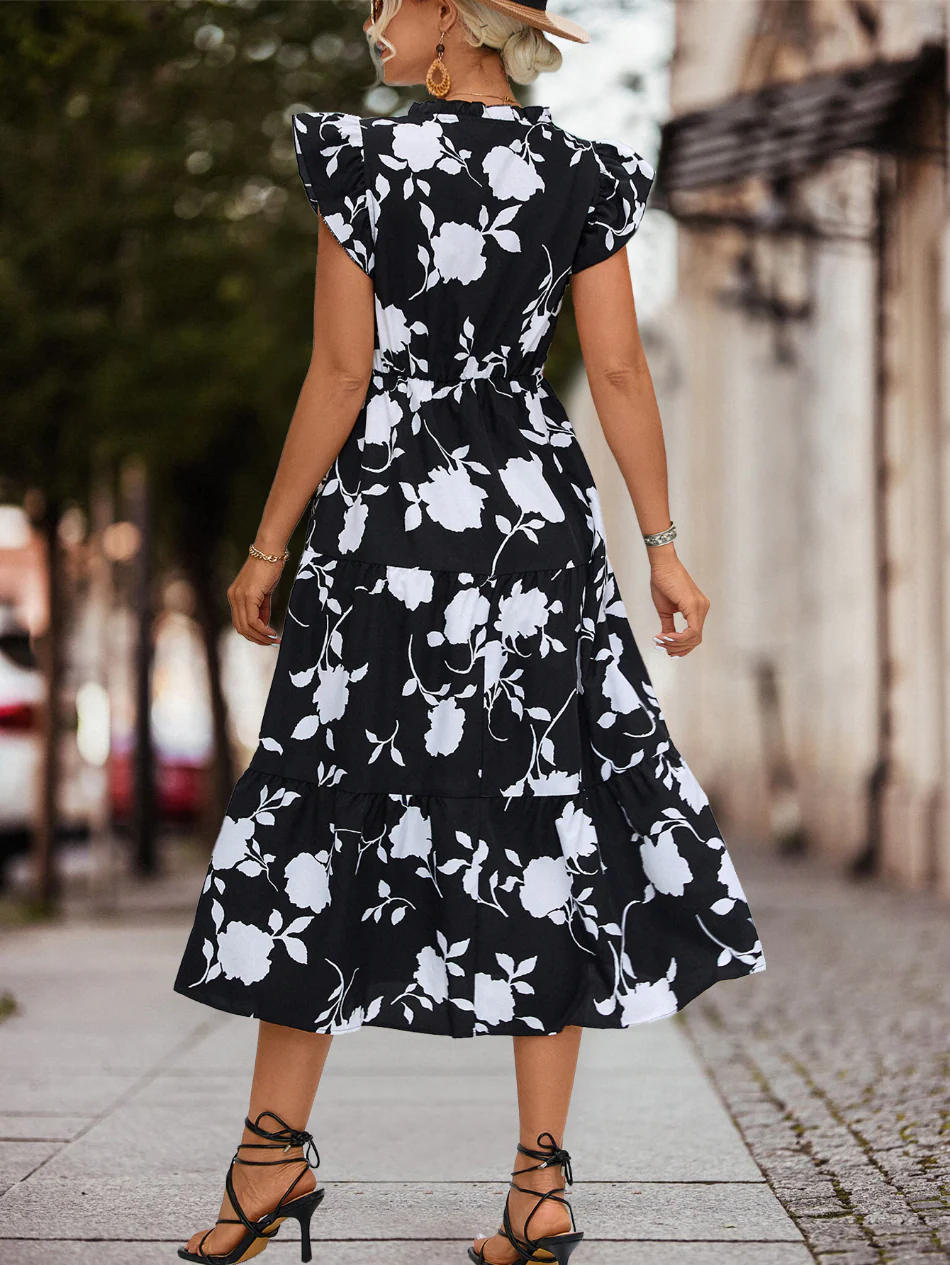 Hania |  Elegantes Sommerkleid für Frauen - Image 2