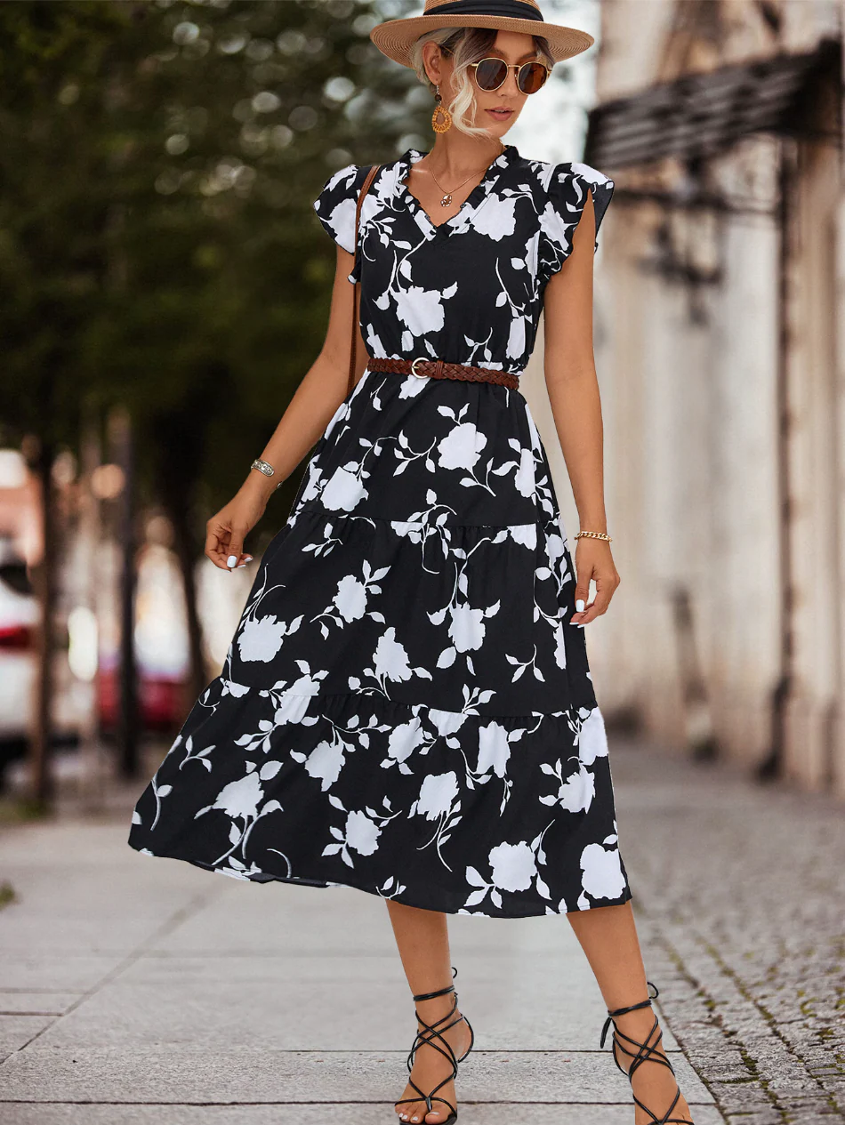 Hania |  Elegantes Sommerkleid für Frauen - Image 3