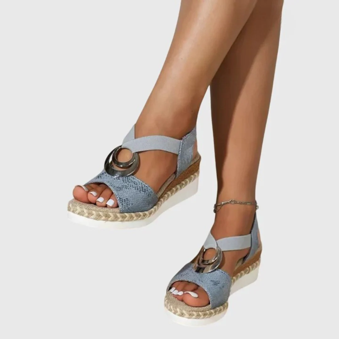 Hanna | Damen Orthopädische Schnallenriemen Sandalen - Image 4