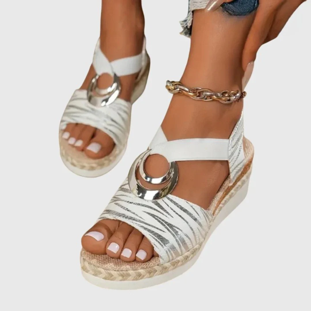 Hanna | Damen Orthopädische Schnallenriemen Sandalen - Image 5