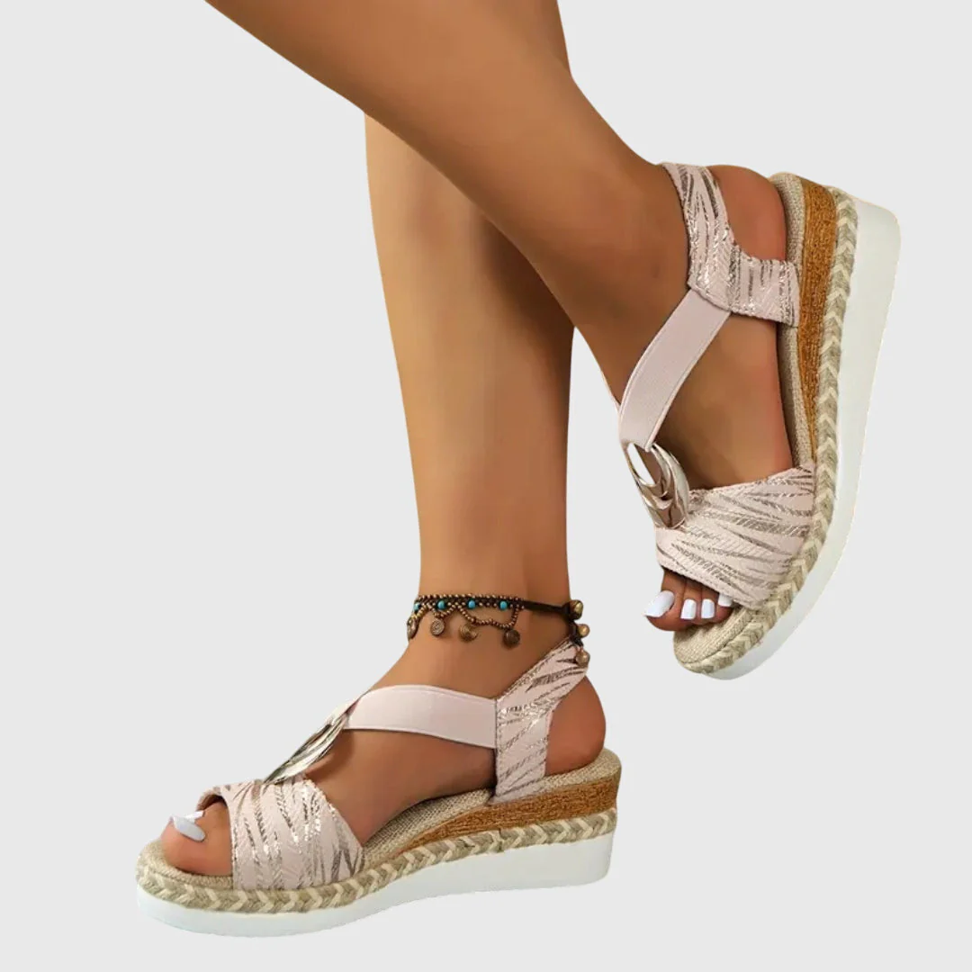 Hanna | Damen Orthopädische Schnallenriemen Sandalen - Image 6