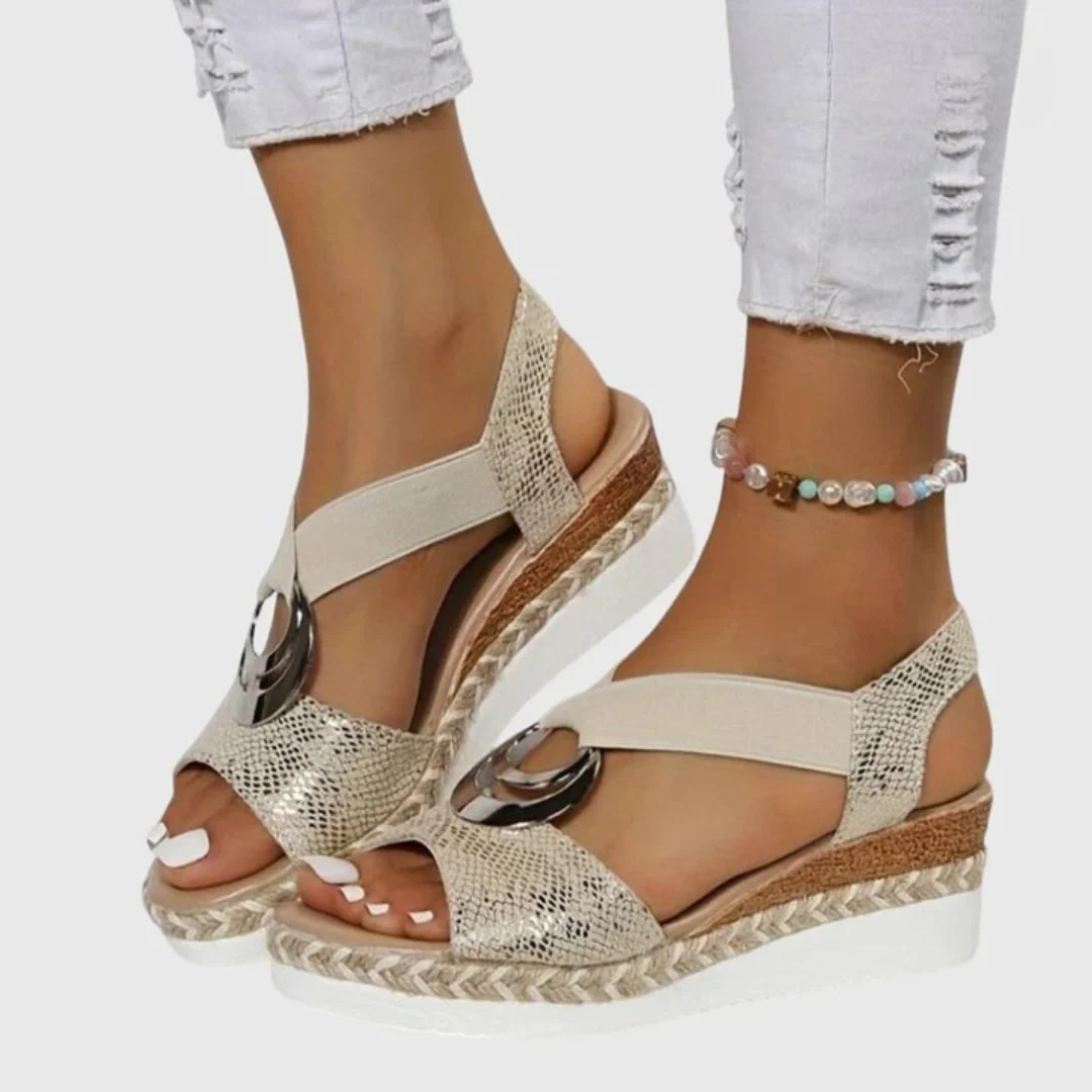 Hanna | Damen Orthopädische Schnallenriemen Sandalen - Image 9