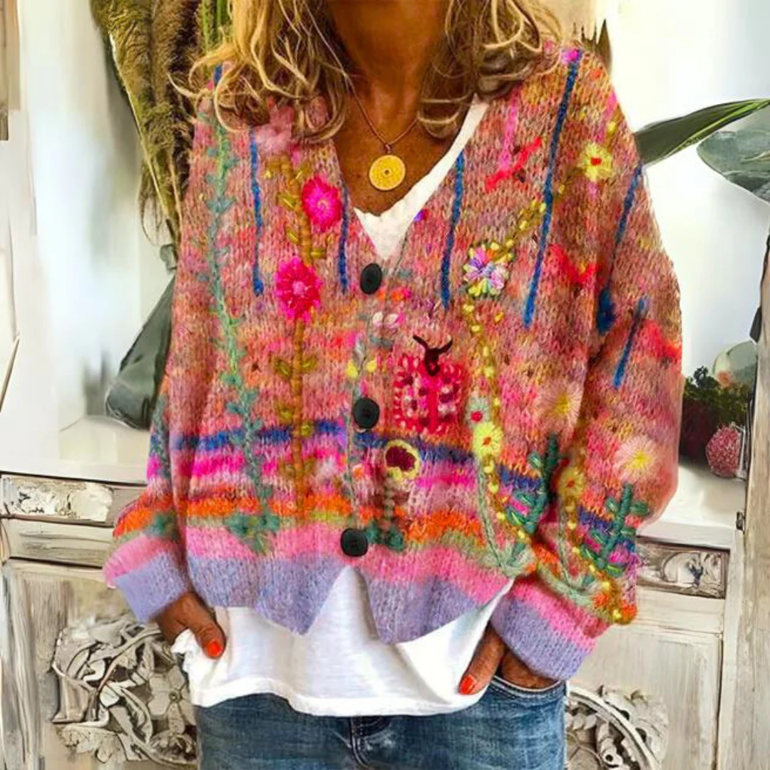 Hanna Modische Strickjacke für kalte Jahreszeiten - Image 2