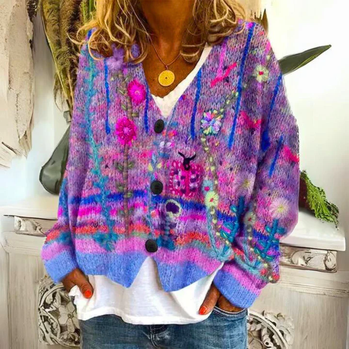 Hanna Modische Strickjacke für kalte Jahreszeiten - Image 3