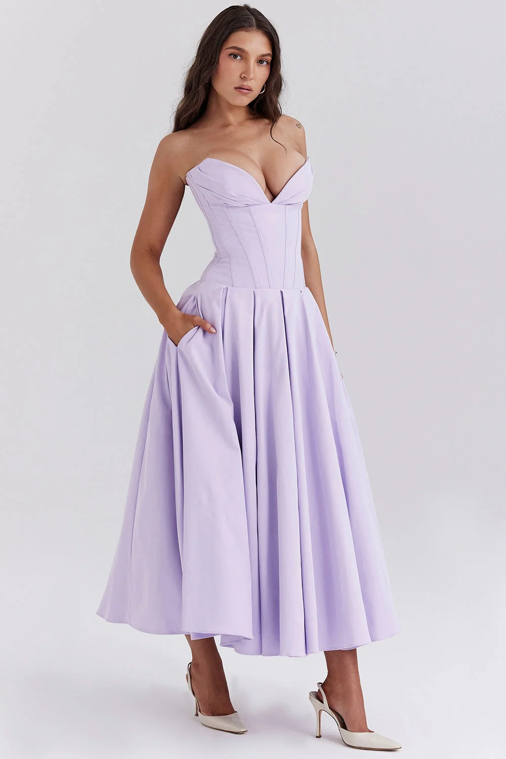 Hanne | Elegantes Midi-Kleid - Image 13