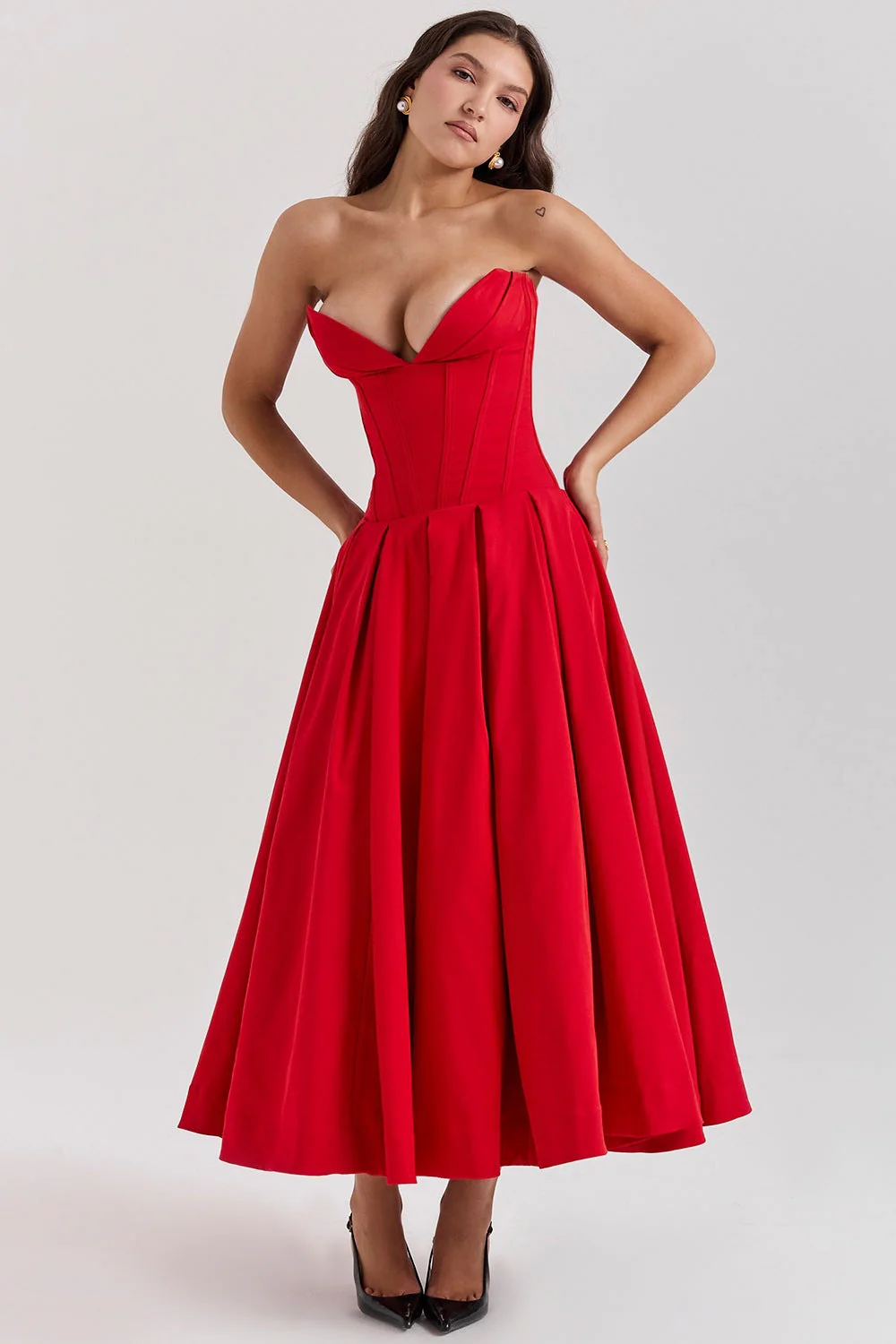 Hanne | Elegantes Midi-Kleid - Image 19