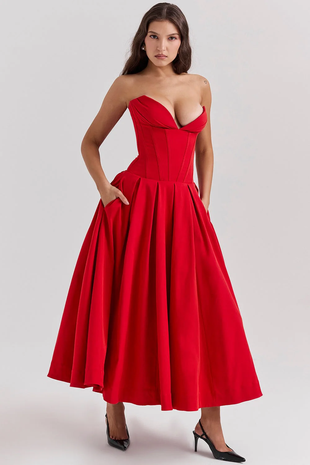 Hanne | Elegantes Midi-Kleid - Image 20