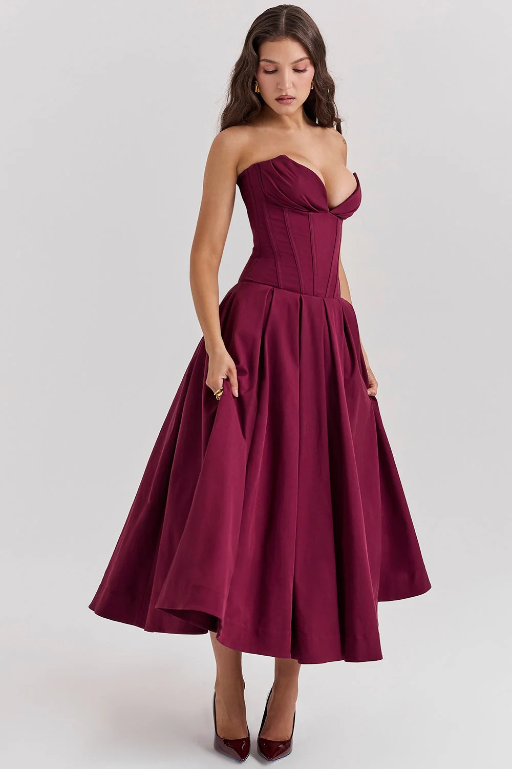 Hanne | Elegantes Midi-Kleid - Image 21
