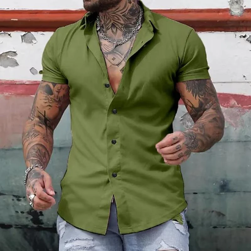 Hannes - Kurzarm Herrenhemd - Image 7