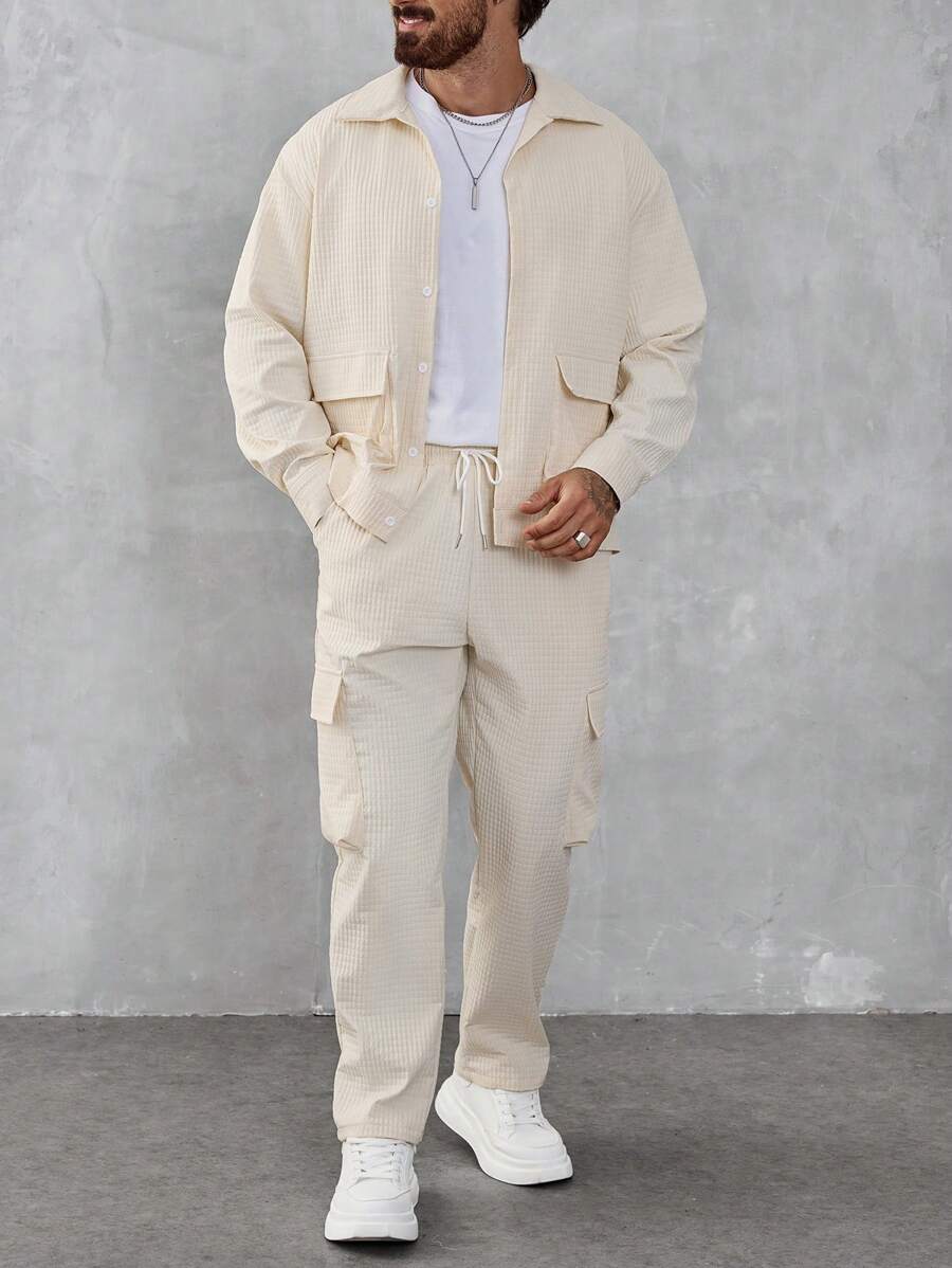 Hanno – Herren Set Mit Jacke Und Hose Einfarbig - Image 3