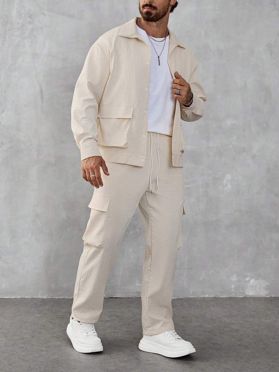 Hanno – Herren Set Mit Jacke Und Hose Einfarbig - Image 6