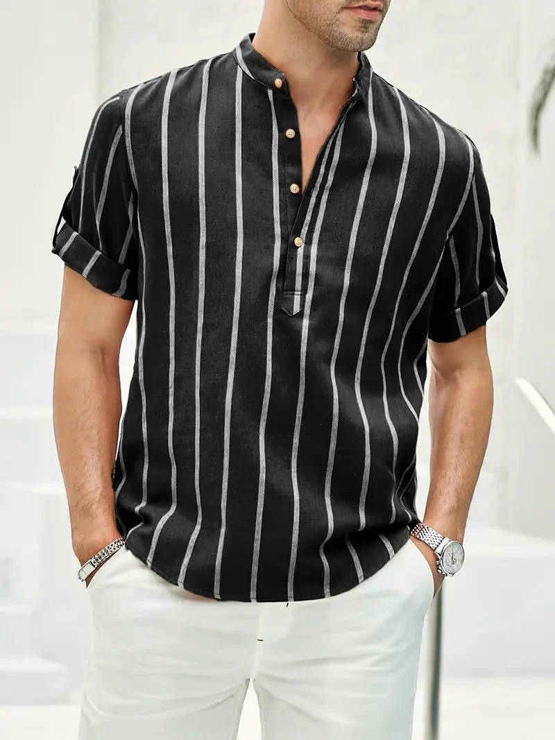 Hannoel - Minimalistisches Herren-Sommerhemd - Image 2