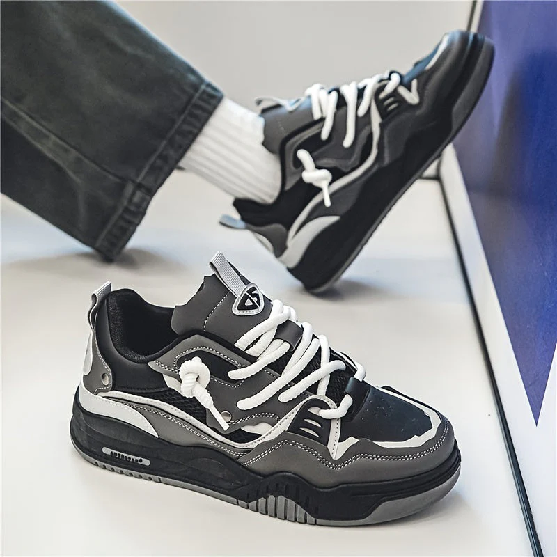 Hanz - Lässige Turnschuhe mit geometrischem Muster - Image 10