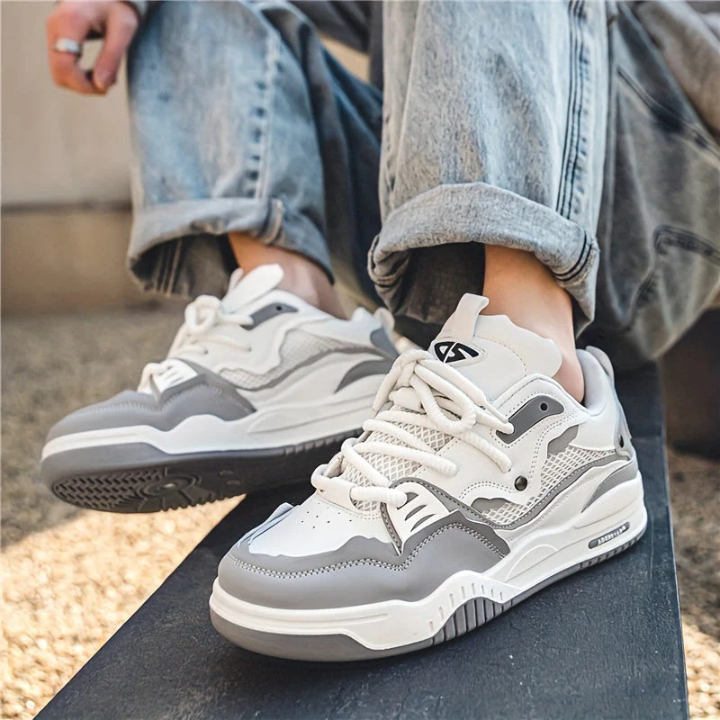 Hanz - Lässige Turnschuhe mit geometrischem Muster - Image 2