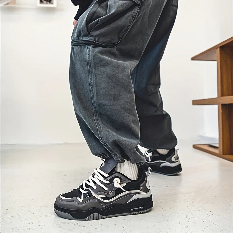 Hanz - Lässige Turnschuhe mit geometrischem Muster - Image 4