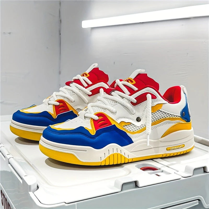 Hanz - Lässige Turnschuhe mit geometrischem Muster - Image 5