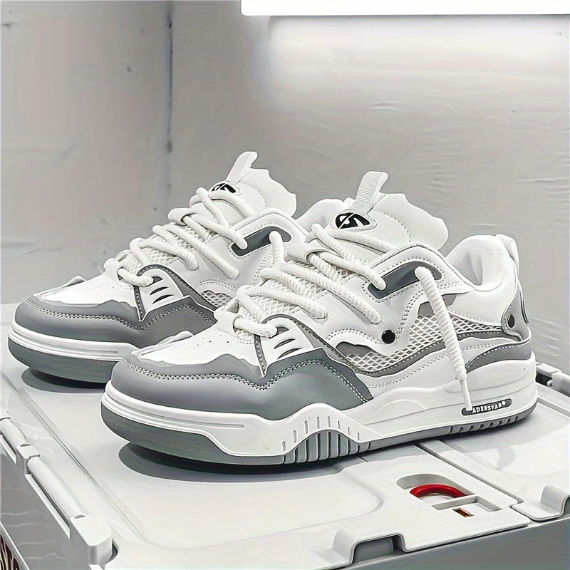 Hanz - Lässige Turnschuhe mit geometrischem Muster - Image 8
