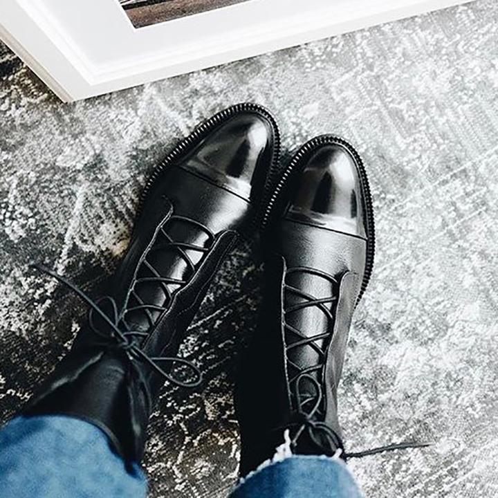 Harper – Elegante Damen Schnürstiefeletten - Image 6