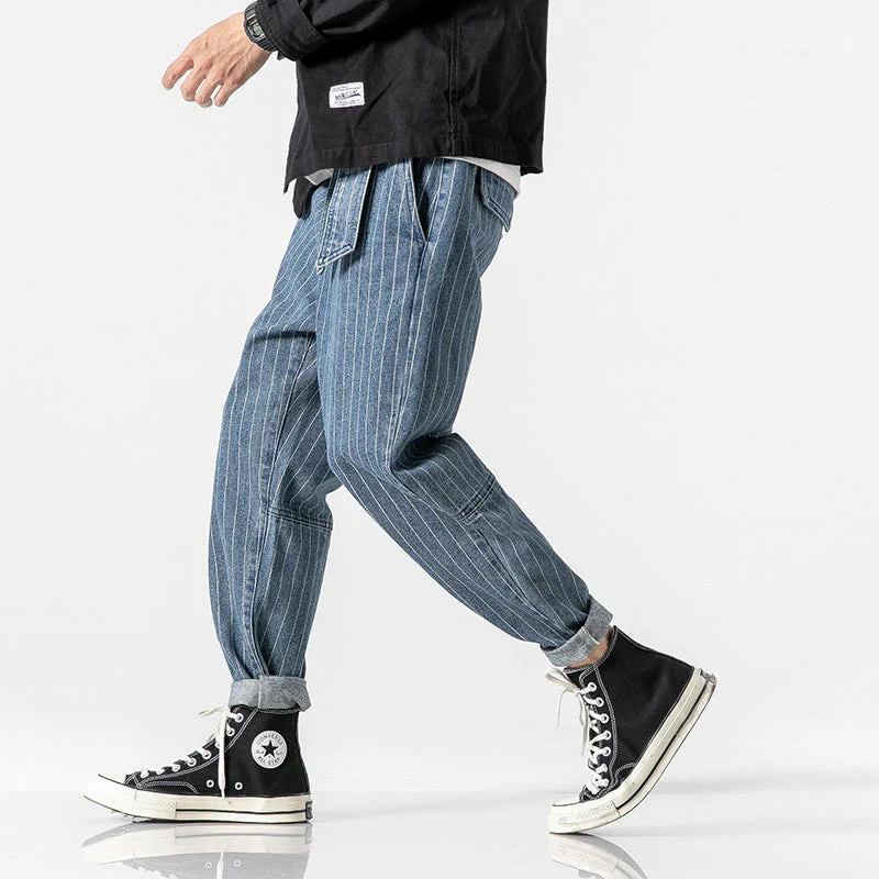 Haruto | Japanische Denim-Streifenhose - Image 2