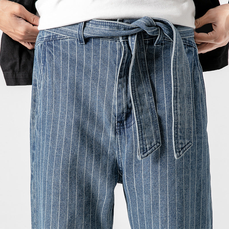 Haruto | Japanische Denim-Streifenhose - Image 3