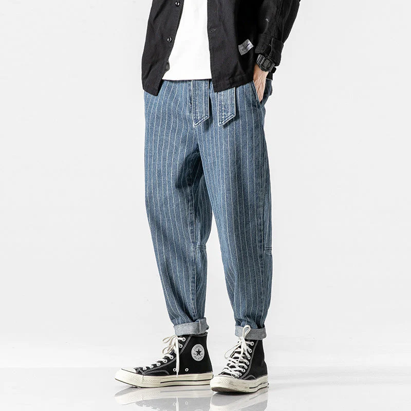Haruto | Japanische Denim-Streifenhose - Image 4