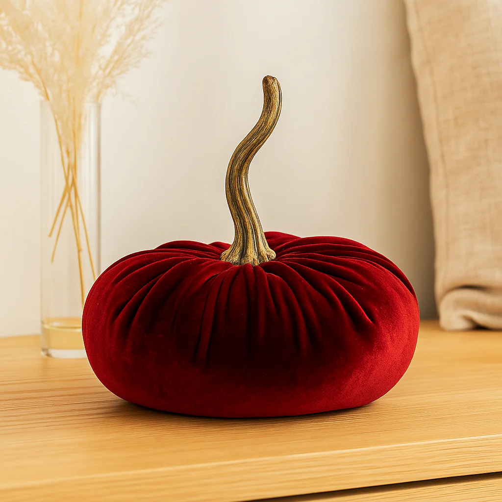 HarvestHug – Handgefertigtes weiches Halloween-Kürbiskissen - Image 8