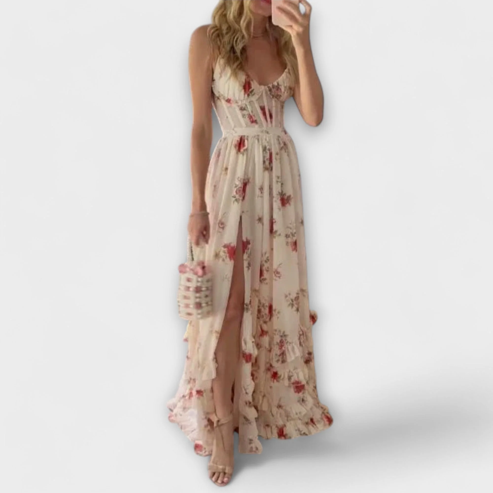 Hazel - Floral Print Dress - Image 2