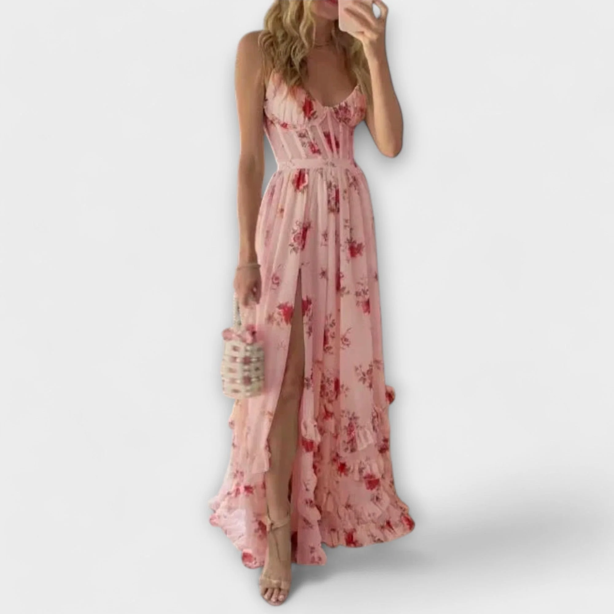 Hazel - Floral Print Dress - Image 3