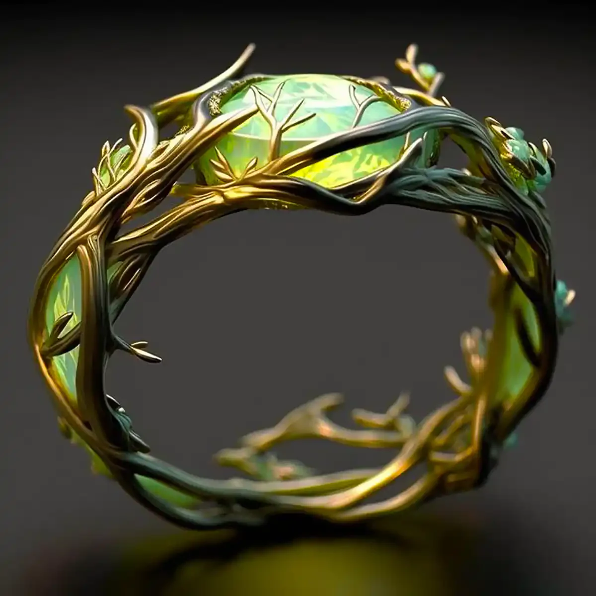 Hedwig – Waldlicht-Ring