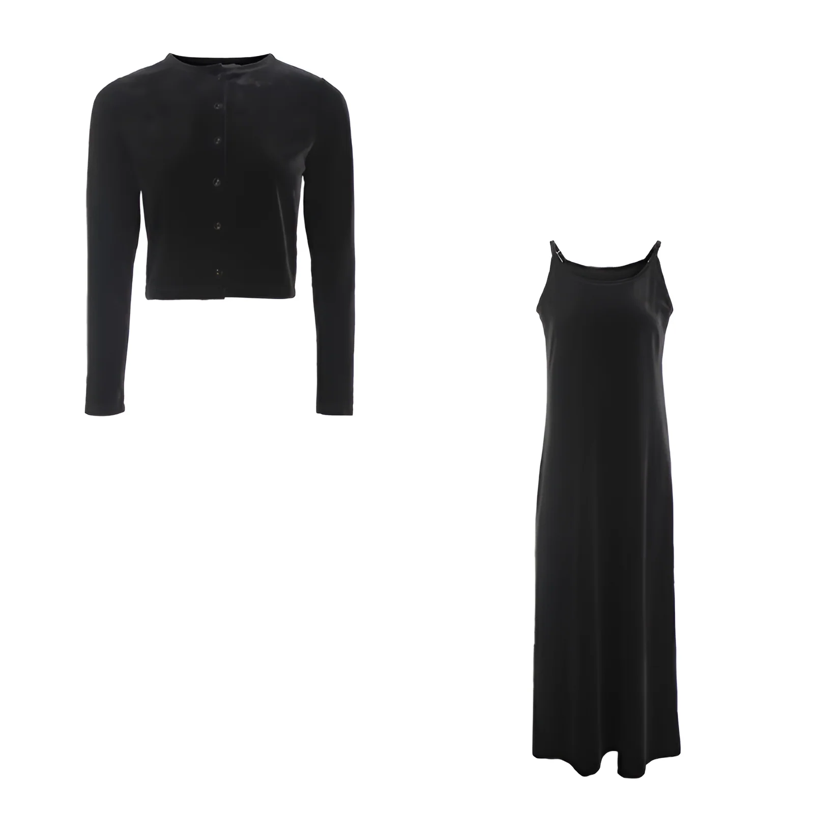 Heidi | Elegantes Samt-Westen & Trägerkleid-Set - Image 8