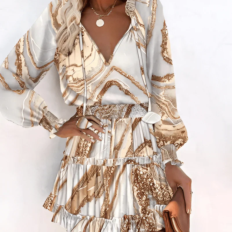 Heilin – Stilvolles Kleid mit lebendigem Print - Image 3