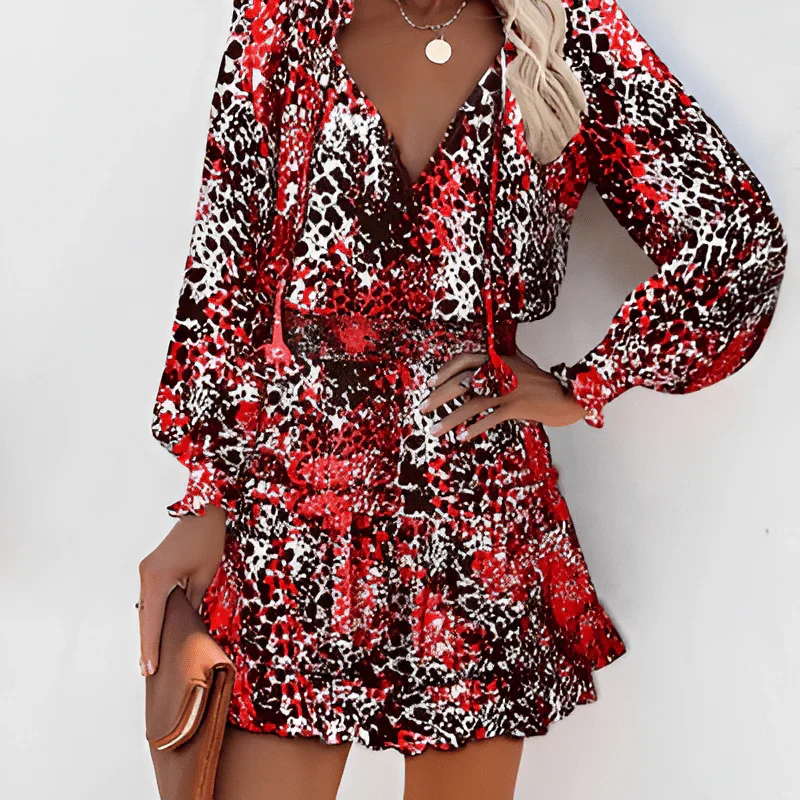 Heilin – Stilvolles Kleid mit lebendigem Print - Image 4