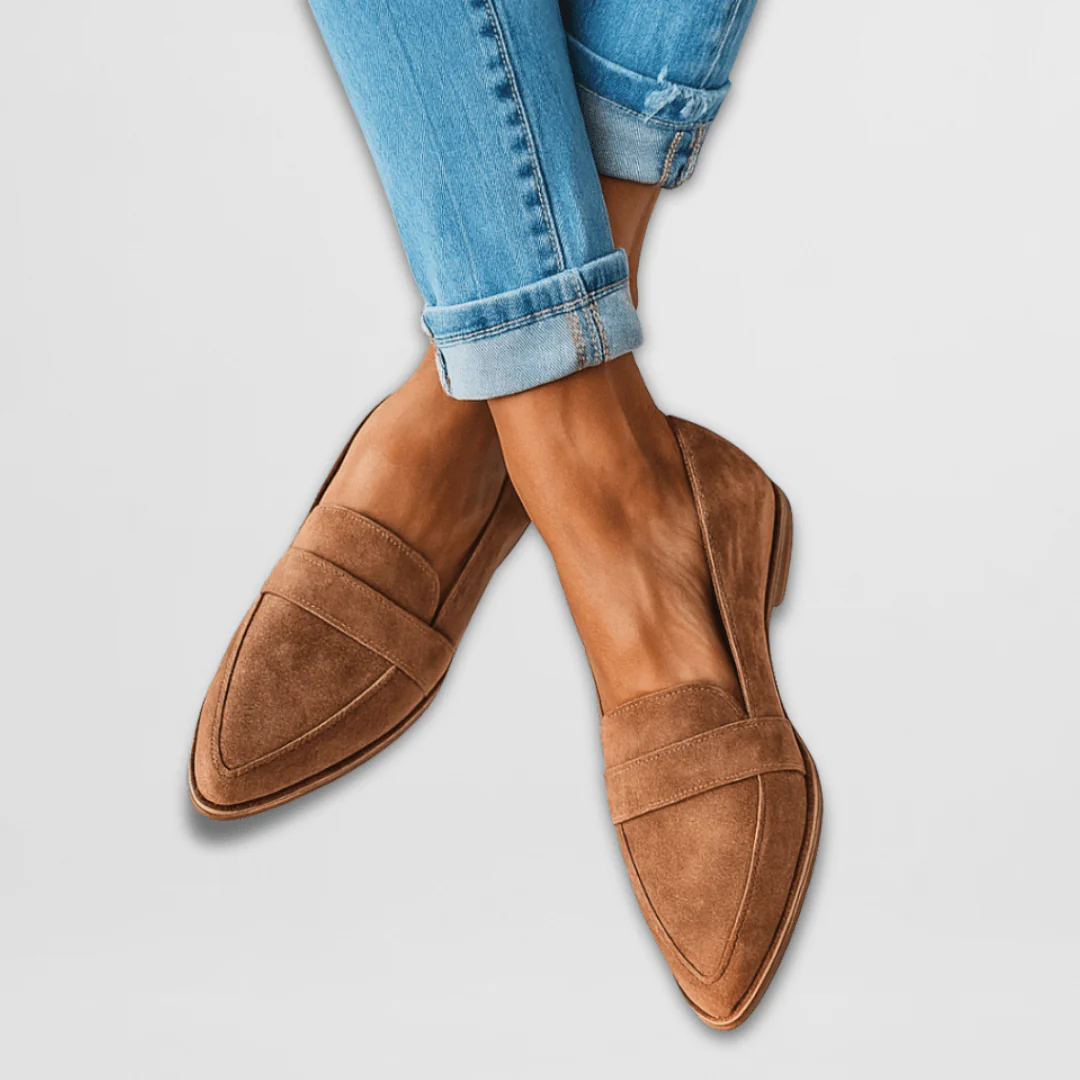 Helen | Orthopädische Slipper aus weichem Wildleder - Image 2