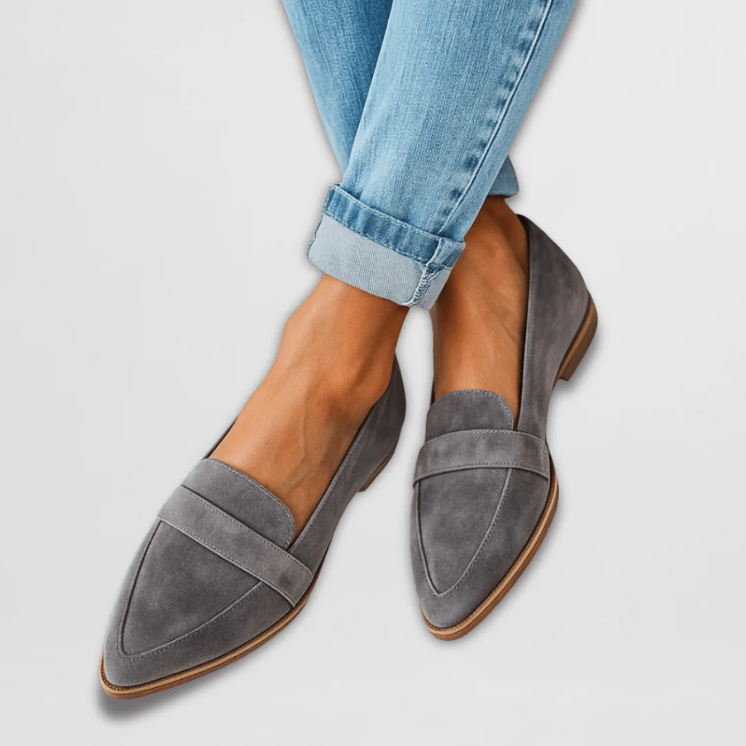 Helen | Orthopädische Slipper aus weichem Wildleder - Image 3