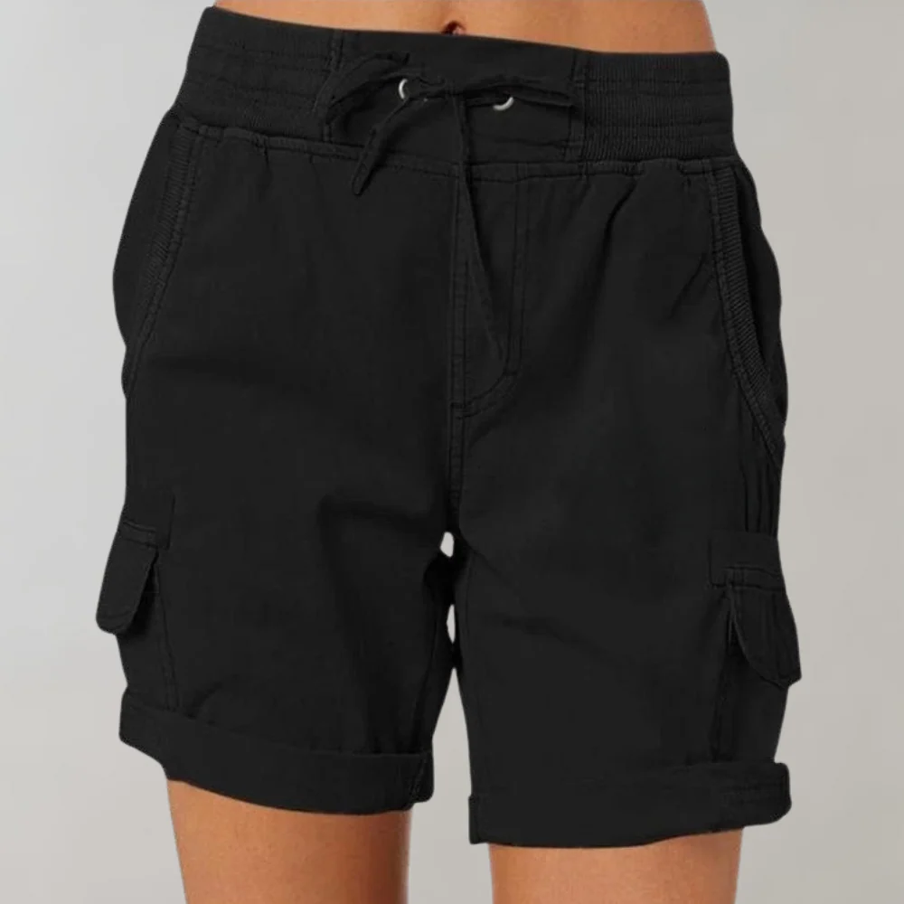 Helene - Elegante hochgezogene Shorts - Image 4