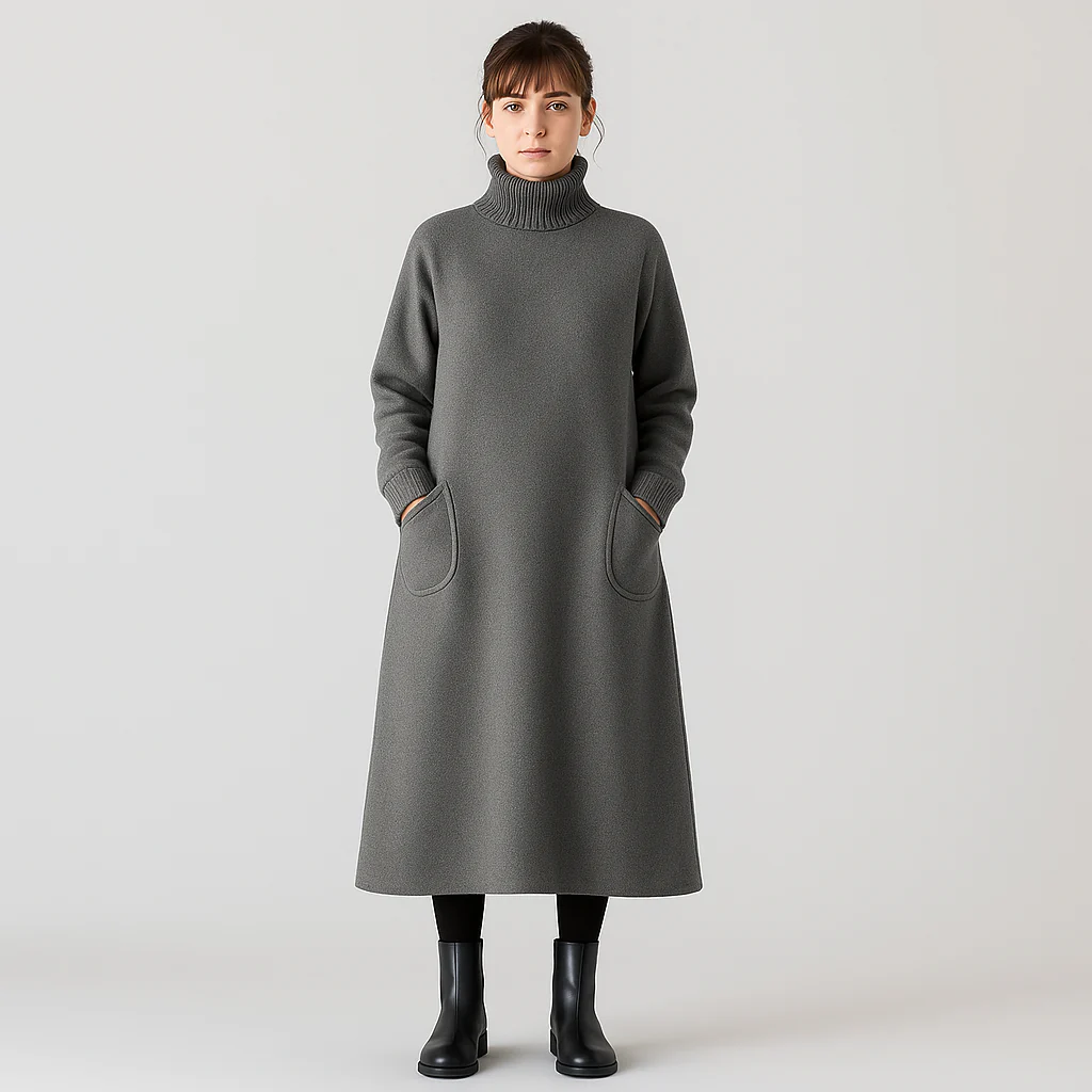 Helene | Strickkleid mit Taschen - Image 2