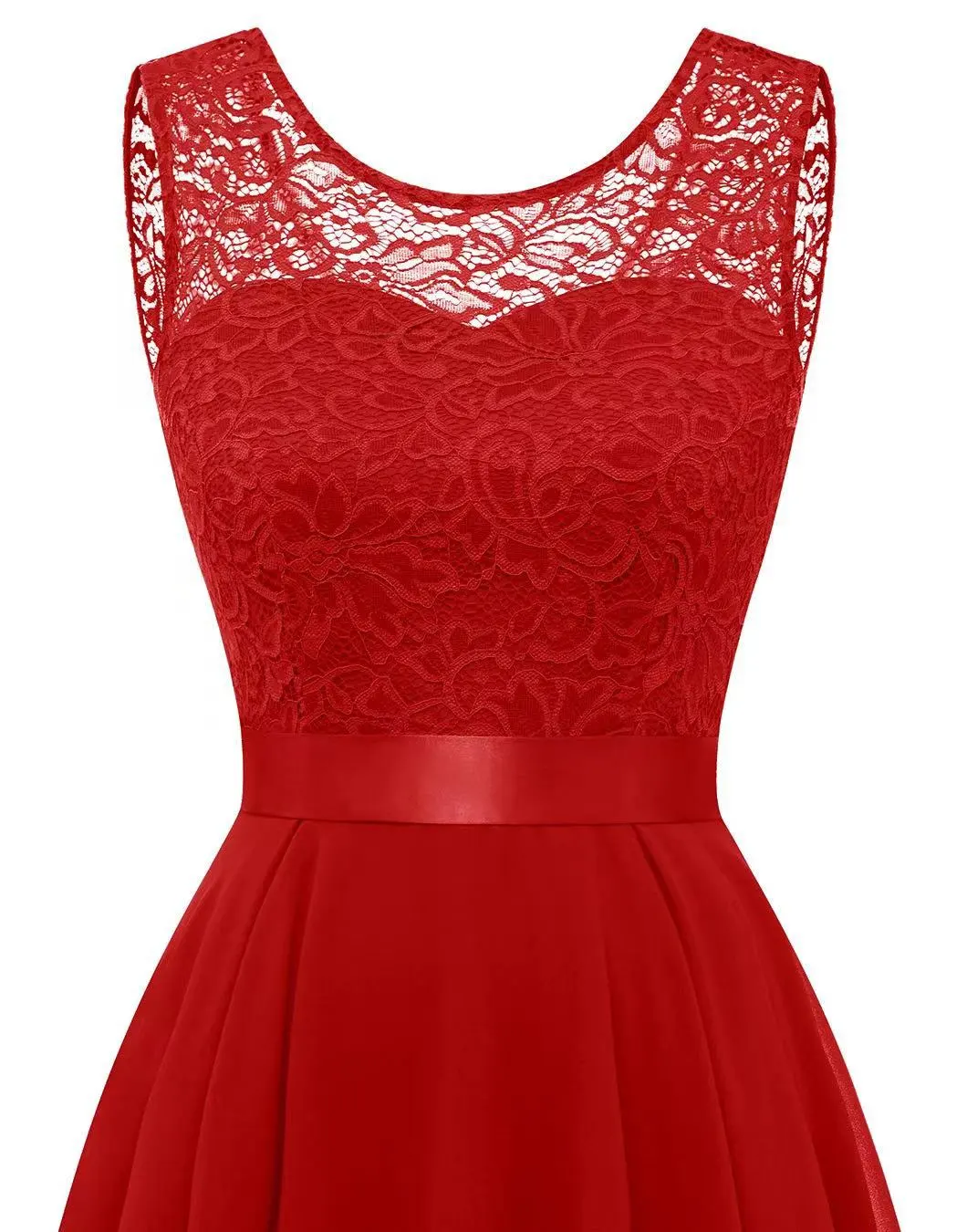Helga Damen Hochzeitsgast High-Low Elegantes Kleid - Image 5