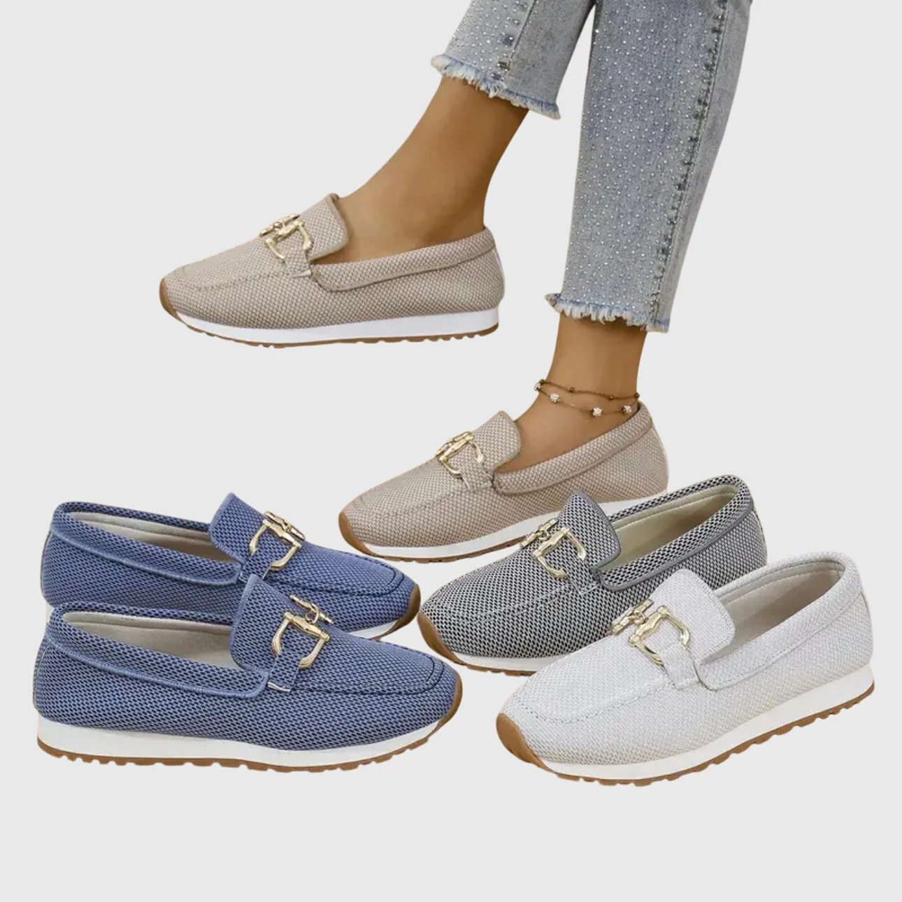 Helga Damen Lässige Orthopädische Loafer - Image 6